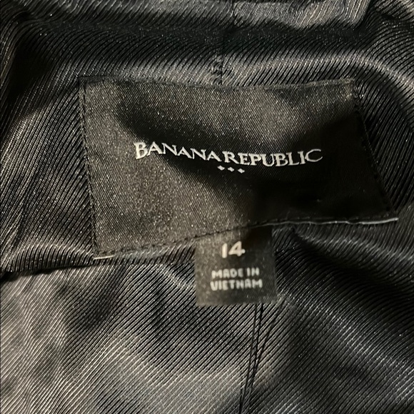 Banana Republic Black Blazer,‎ size 14, NWT - Picture 7 of 10